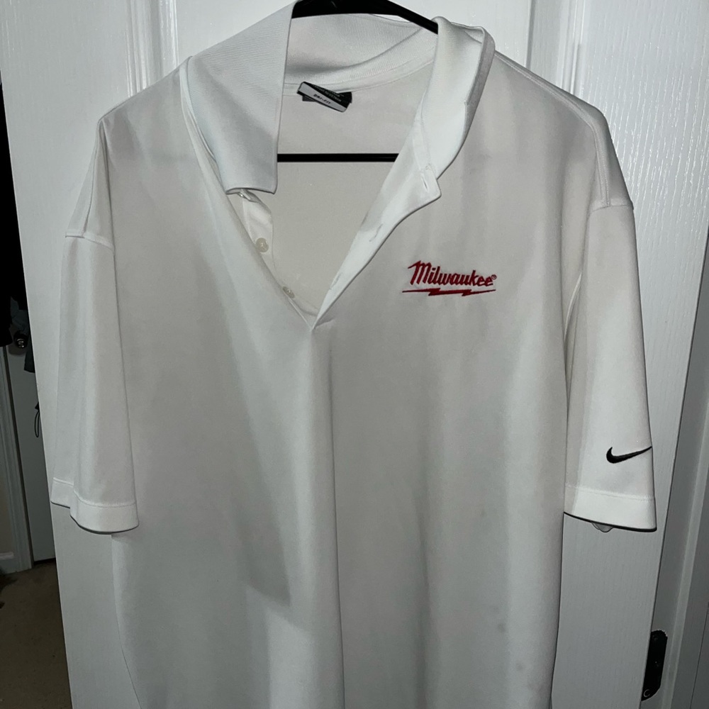 NIKE Dri-Fit Milwaukee Power Tools Golf Polo